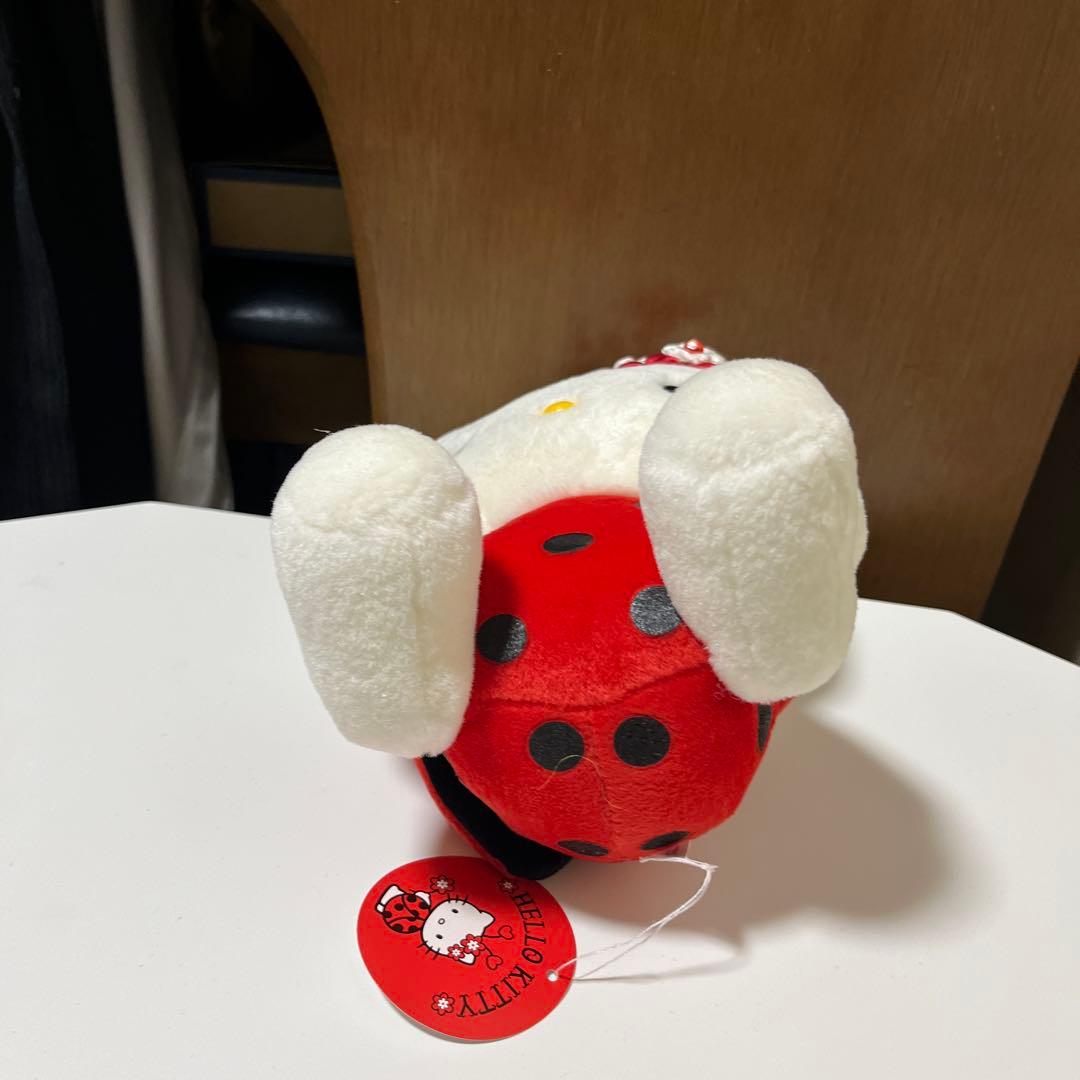 ハローキティ てんとう虫ぬいぐるみ 2000年 サンリオ レア 新品未使用