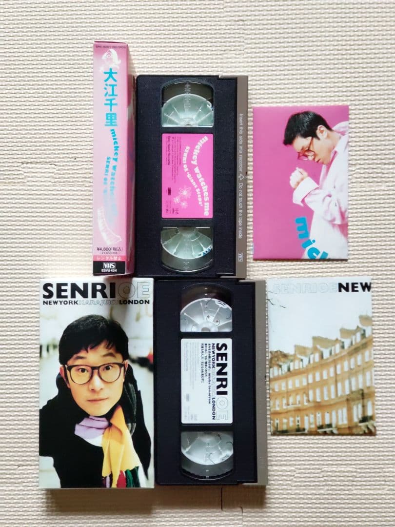 大江千里 ライブビデオ MV VHS ビデオテープ 12本 【動作確認済み