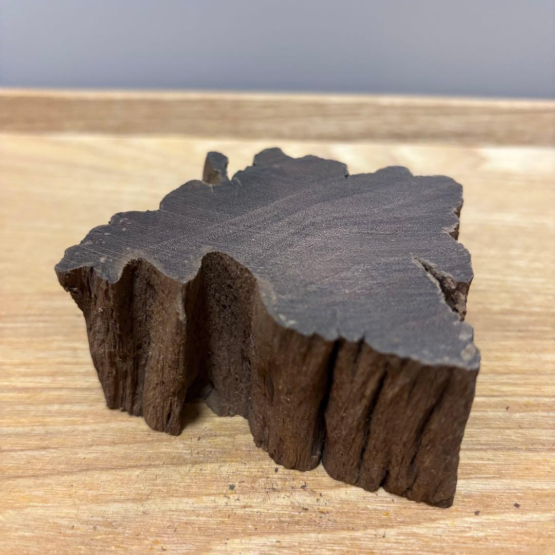 古代天然香木 沈香原木120.2g 茶道具タニシャム沈香伽羅聞香 香道具