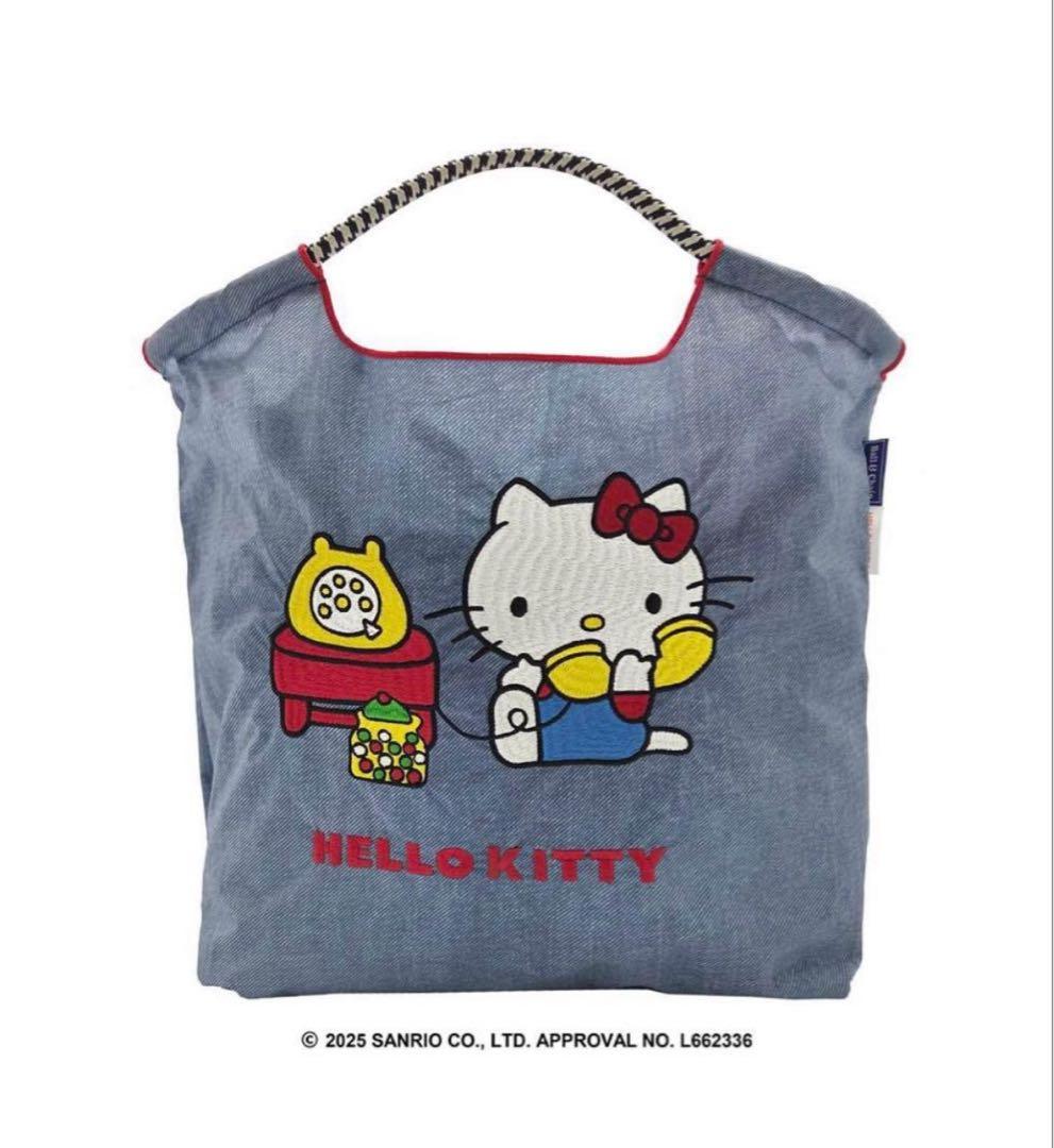 Ball&Chain デニム ハローキティ トートバッグ テレフォン M - メルカリ