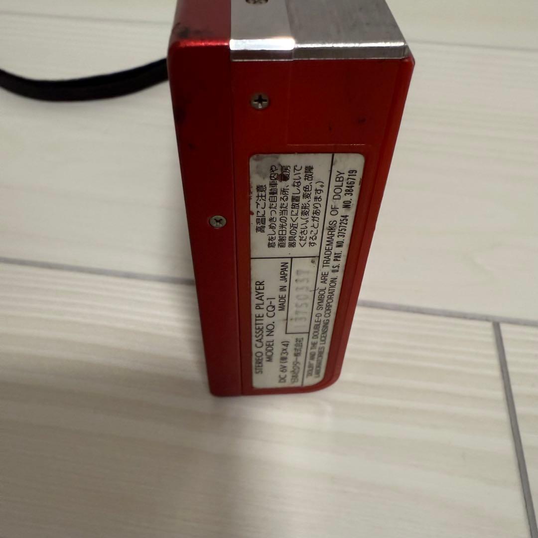 ジャンク Victor カセットプレーヤー CQ-1 - メルカリ