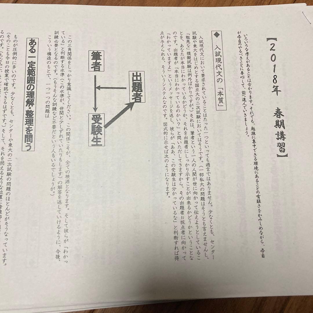 東大現代文 東大特進 林修 一年分 - メルカリ
