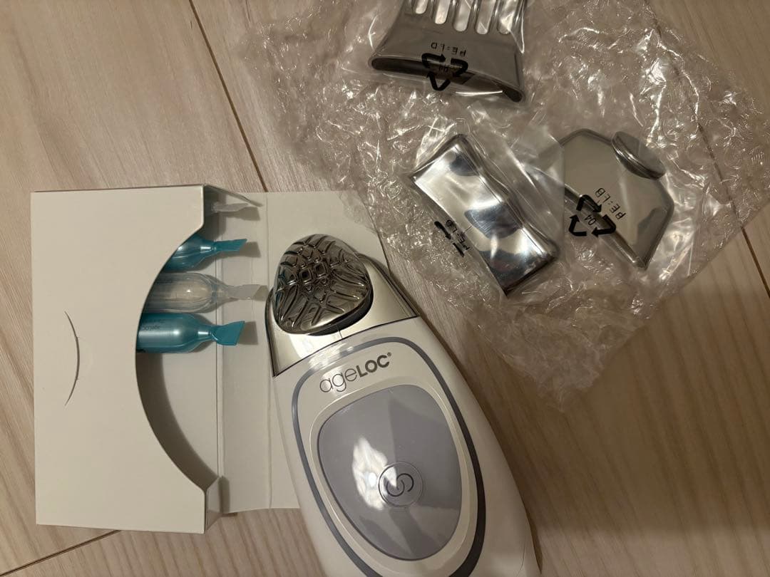 OGELOC フェイシャルマッサージ器 美顔器 ems 通販 ほうれい線アイロン シルクフェイサー フェイシャル