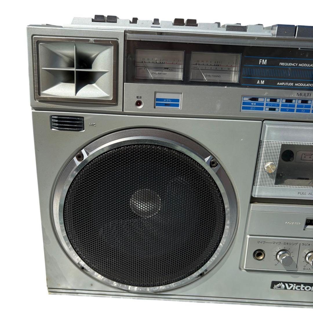 ビクター RC-M70 大型ラジカセ メタルテープ FM/AM ステレオ - メルカリ