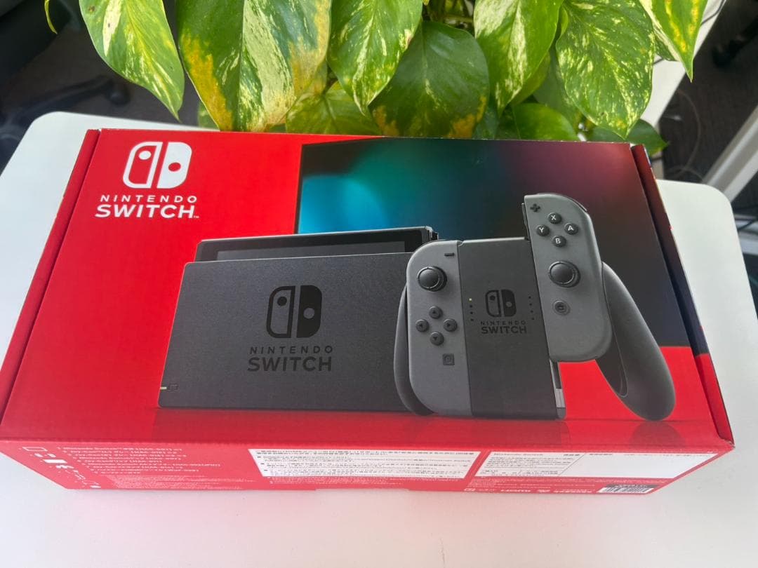 【新品/未使用】Nintendo Switch 本体 　グレー Nintendo Switch 任天堂 [グレー] [型番:HAD-S-KAAAH]【新品・国内正規