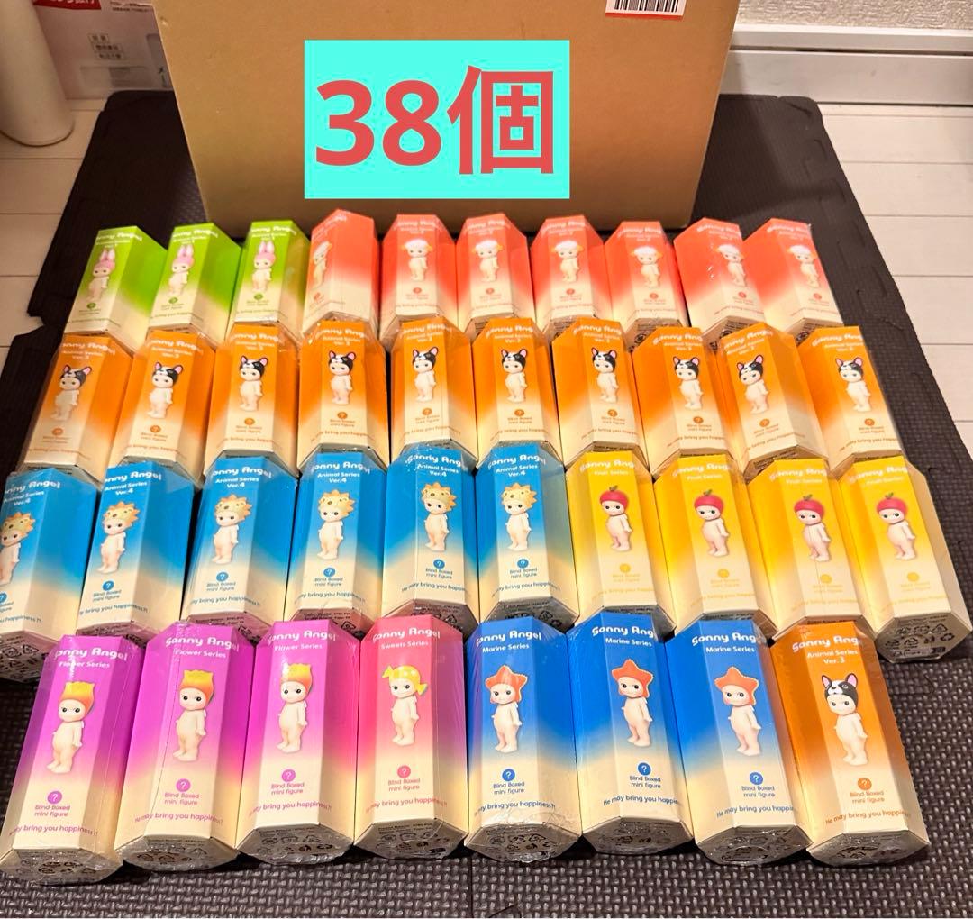新品未開封 Sonny Angel ソニーエンジェル　38個セット 20周年フィギュア特典付き「Sonny Angel 20th ANNIVERSARY Limited
