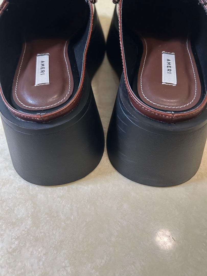 一度着用☆ SABO LIKE PLATFORM LOAFER - メルカリ