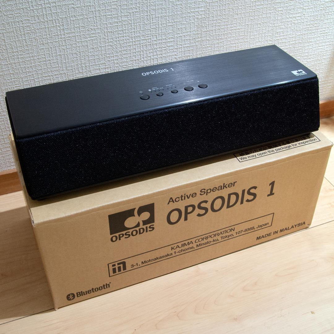 鹿島建設 OPSODIS 1 立体音響スピーカー（ブラック） - メルカリ