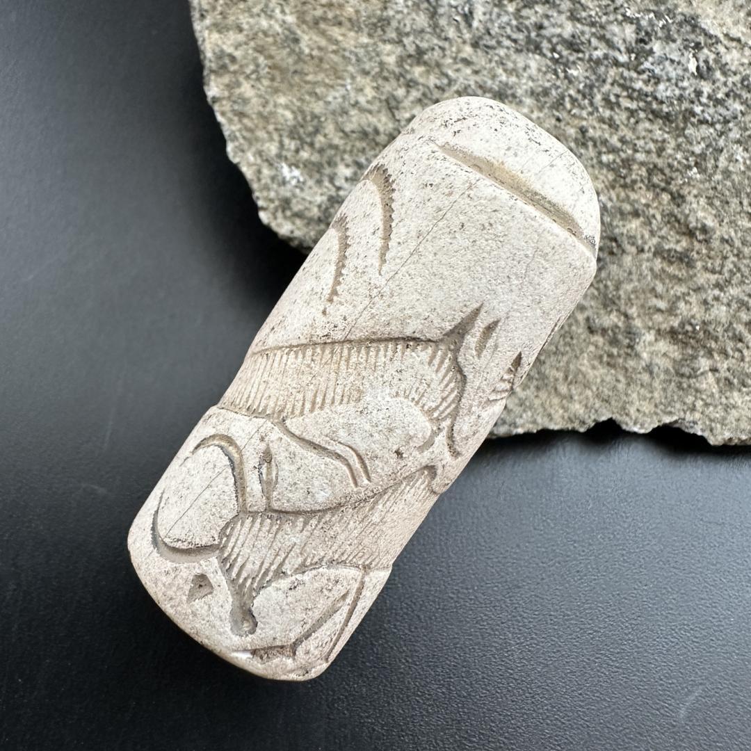 円筒印章 古代メソポタミア文明 自然の調和 スタンプ パワーストーン