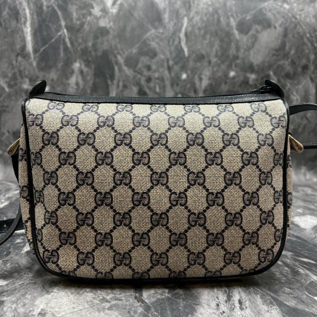 ✨美品✨GUCCI シェリーライン GG ショルダーバッグ ネイビーロゴ