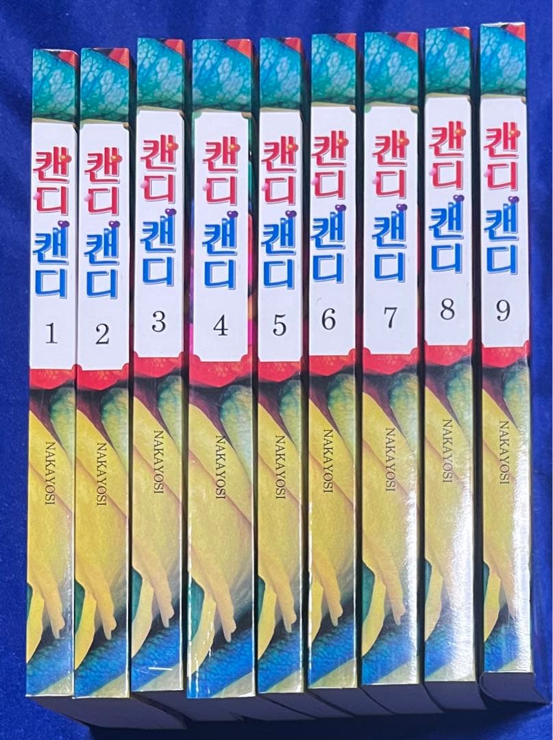 韓国語版】キャンディ♡キャンディ・全9巻 / いがらしゆみこ