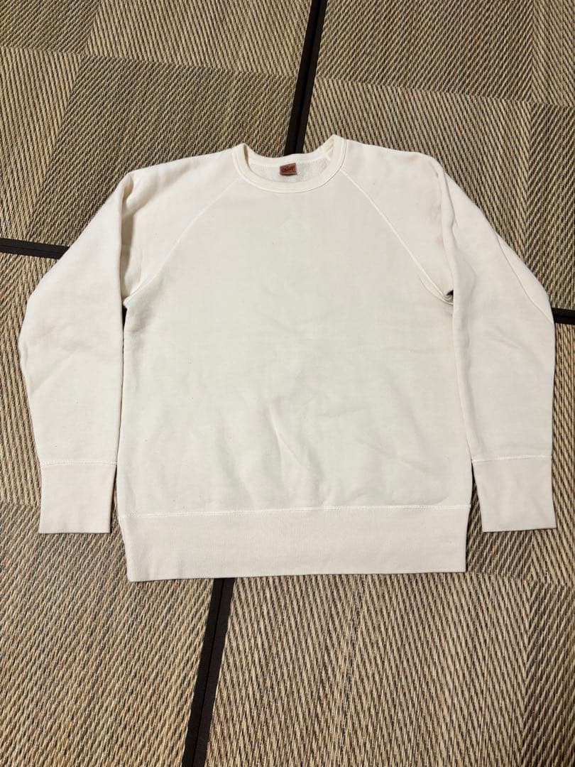 デラックスウェア　ホワイト スウェット トレーナー DELUXE（デラックス） トレーナー スウェット Sabotage メンズ