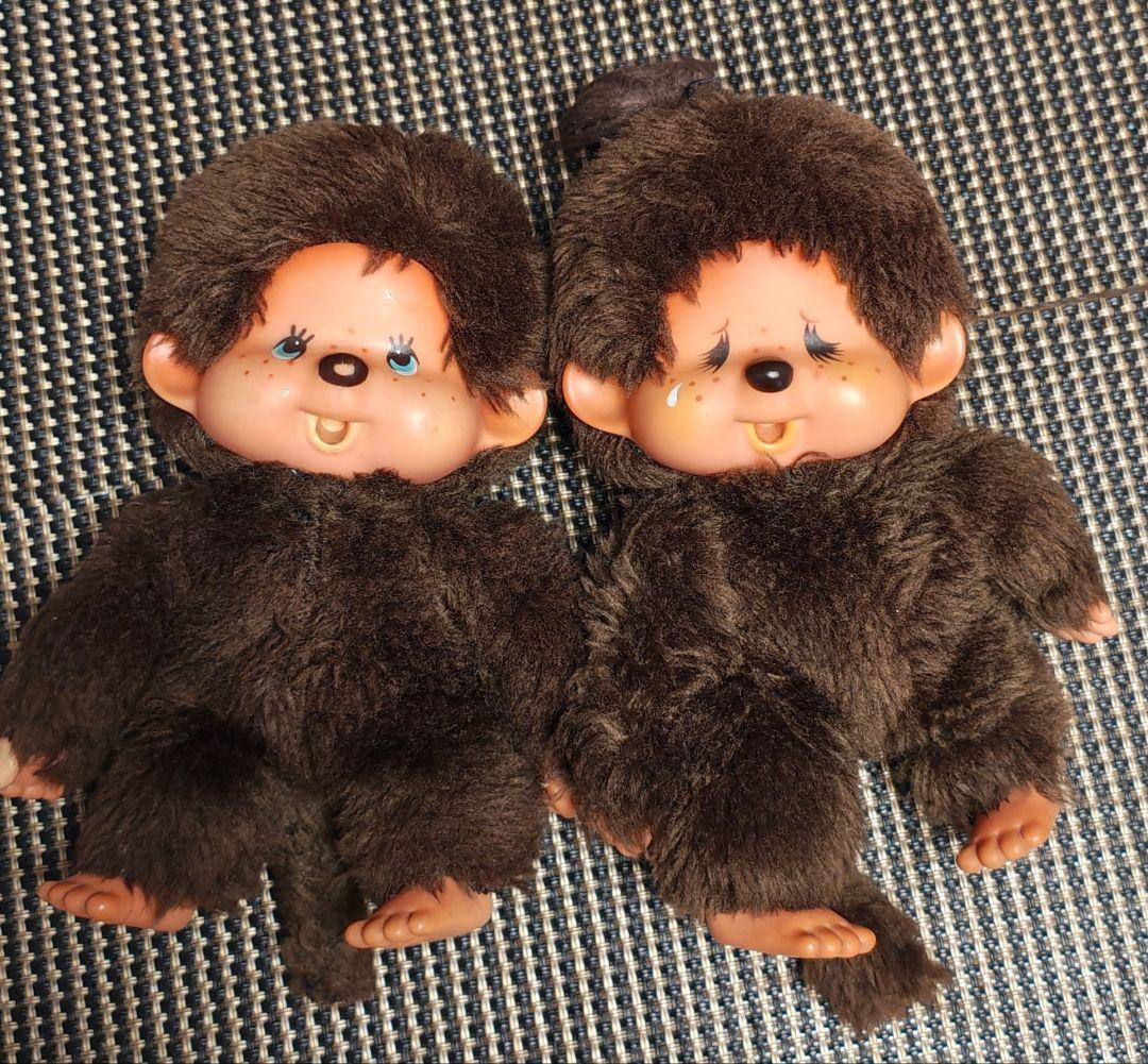 希少：セキグチ】1970年代 初代 モンチッチ 2体セット 昭和レトロ