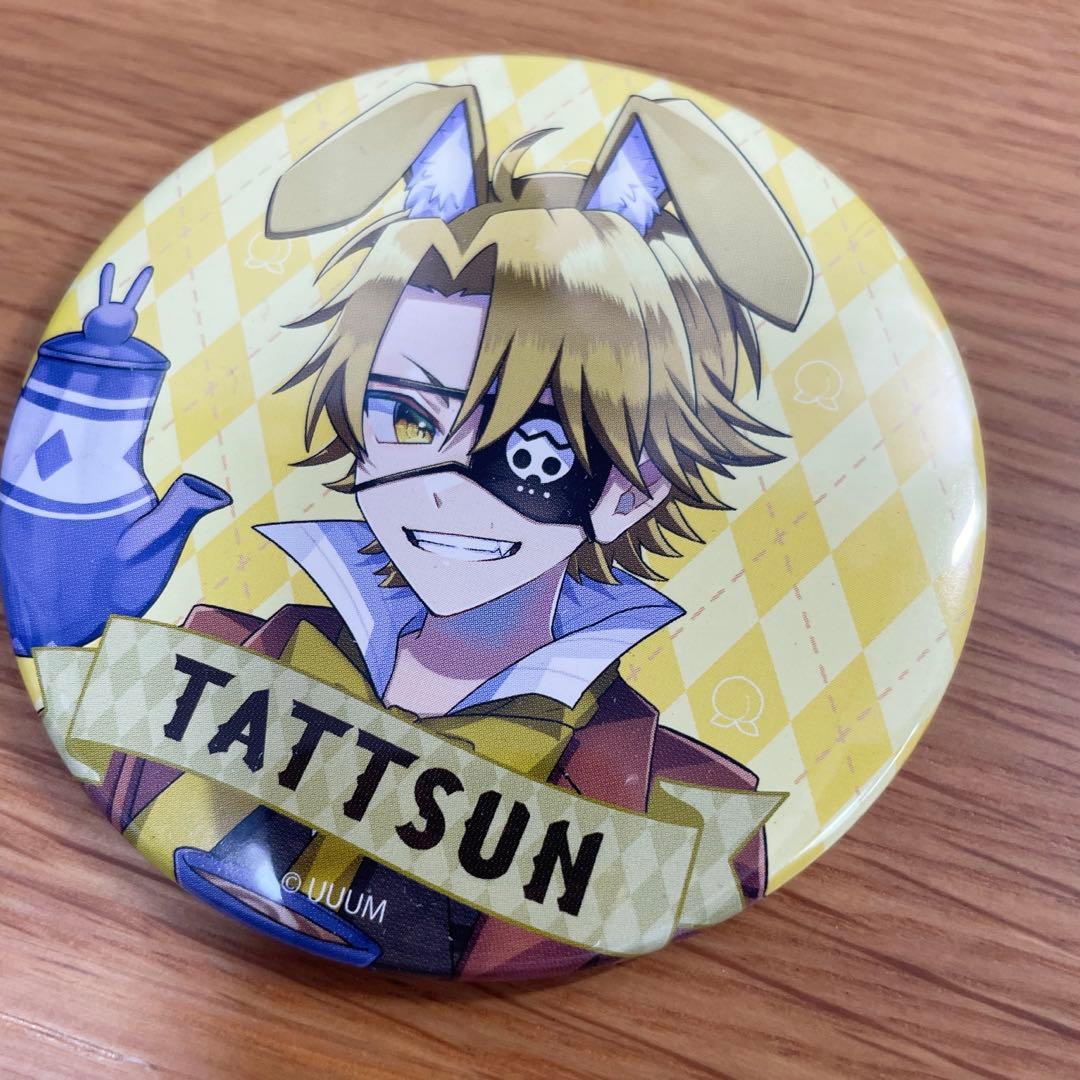 カラフルピーチ たっつん】缶バッジ からぴちくじ 落ちた先は