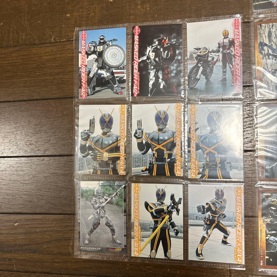 た*に様 仮面ライダー555 アマダカード 114枚セット - メルカリ