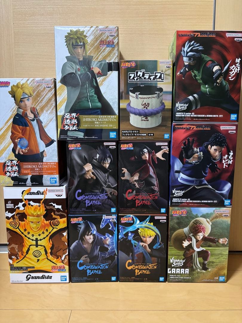 NARUTO ナルト フィギュア まとめ売り 11点セット - メルカリ