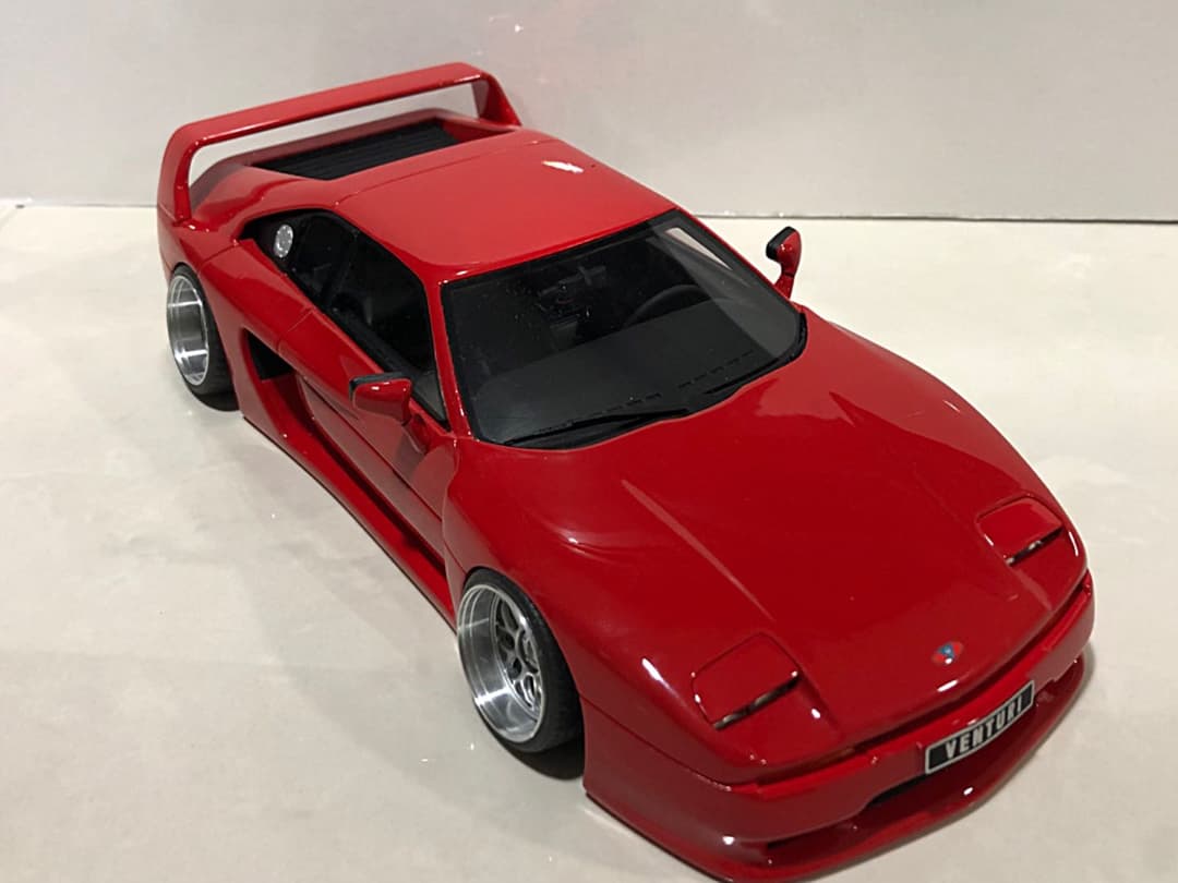 超レア！】1/18 ヴェンチュリー 400GT フェーズ2BBS深リムカスタム
