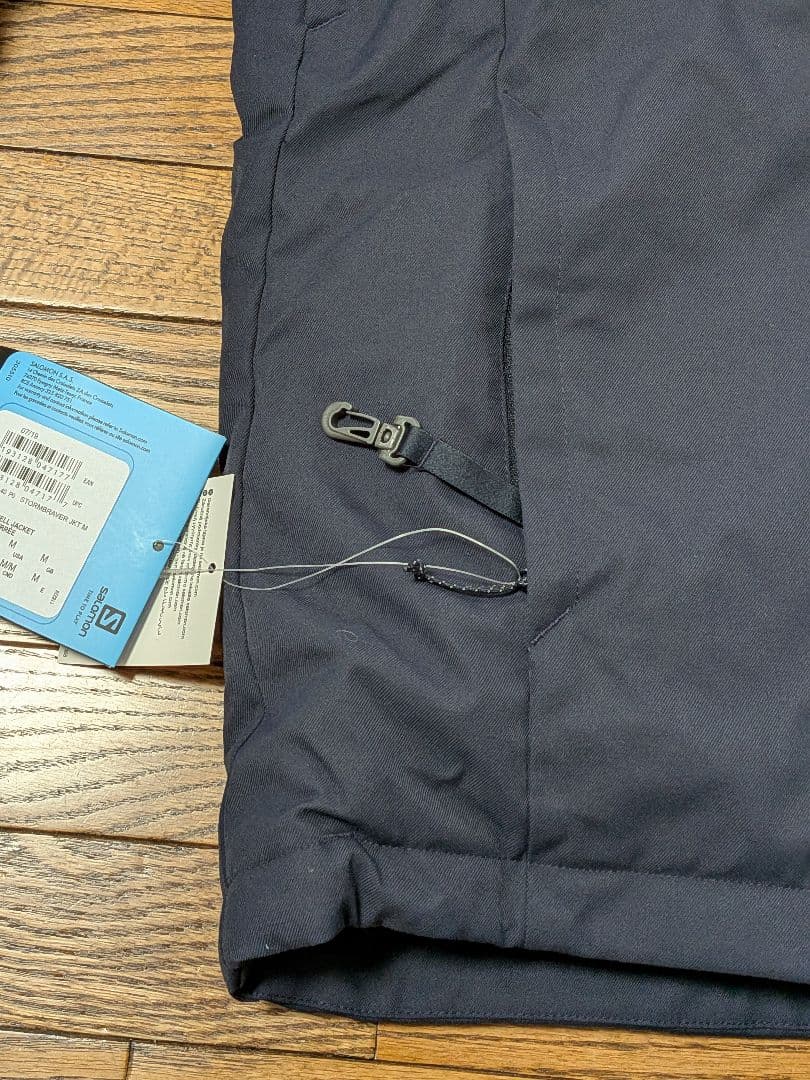 タグ付き・未使用】 SALOMON ストームブレーバー ジャケット メンズ