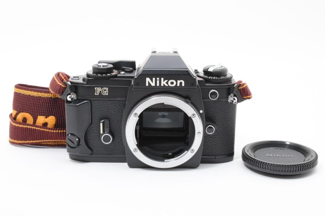 超美品 NIKON FG ブラック フィルム モルト新品交換済 M441 2026年最新】nikon fgの人気アイテム - メルカリ