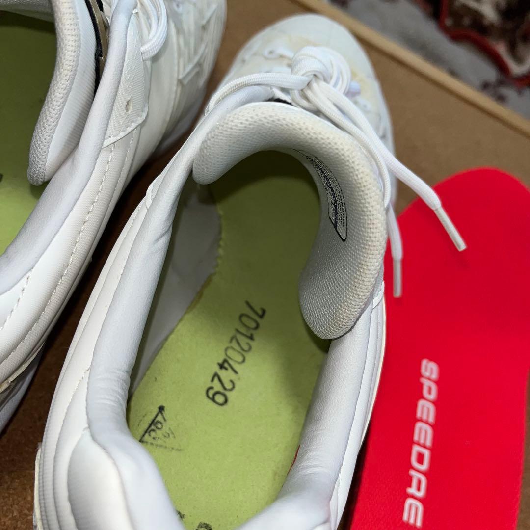 未使用品　スピードレボエース　ホワイト　27.5cm ミズノ