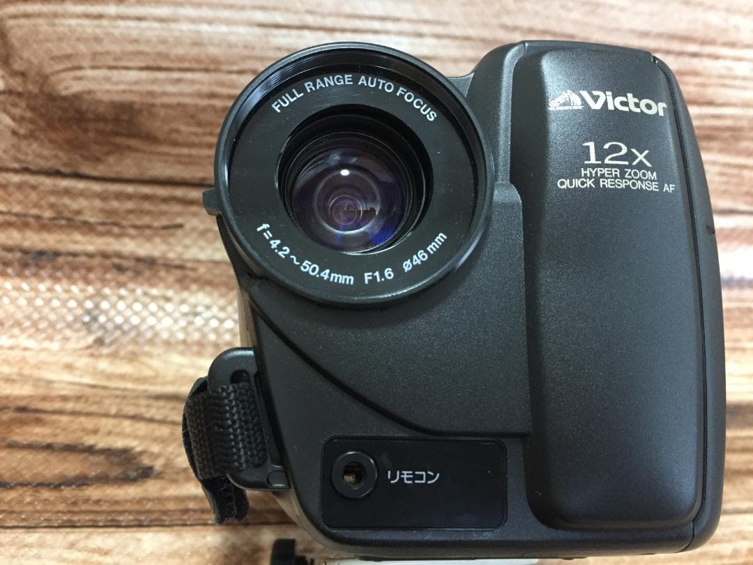 撮影再生ダビングOK VICTOR GR-AX100 付属品有 S-VHS-C