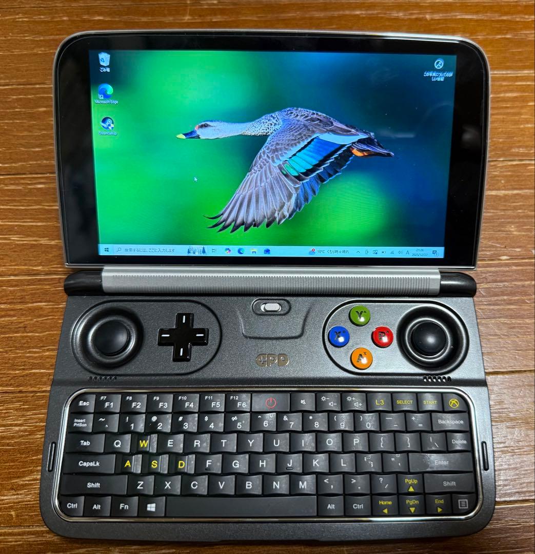 GPD Win 2 (2019モデル) ミニPC 7インチ 超小型ゲームPC「GPD WIN 2」の2019バージョンが7月20日に発売。CPUに