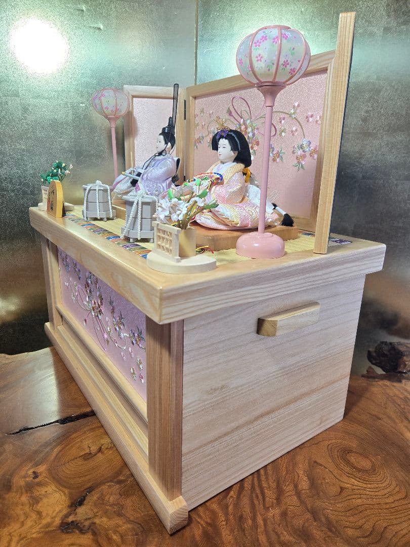 一点限り】雛人形 収納飾り SH46