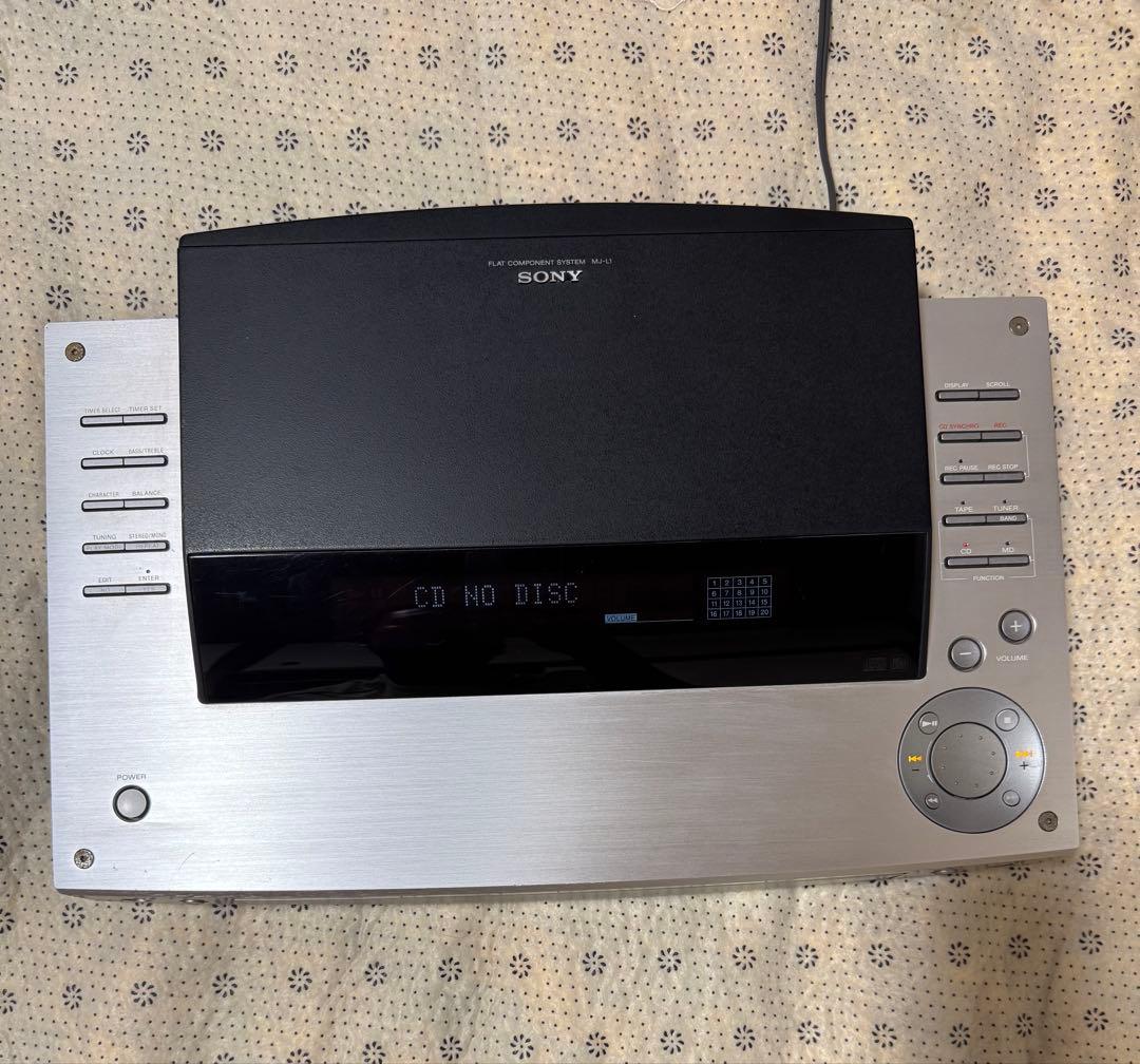 ソニー SONY ハイコンポ 定価15万 MJ－L1 高音質 アンプ