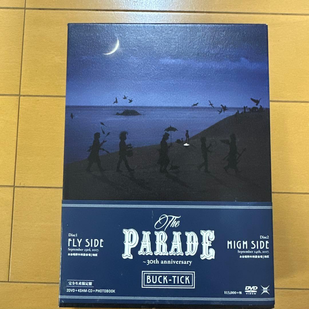 BUCK-TICK/THE PARADE～30th 〜dvd2枚+cd4枚 BUCK-TICK | THE PARADE ～30th anniversary～（完全生産限定盤：DVD