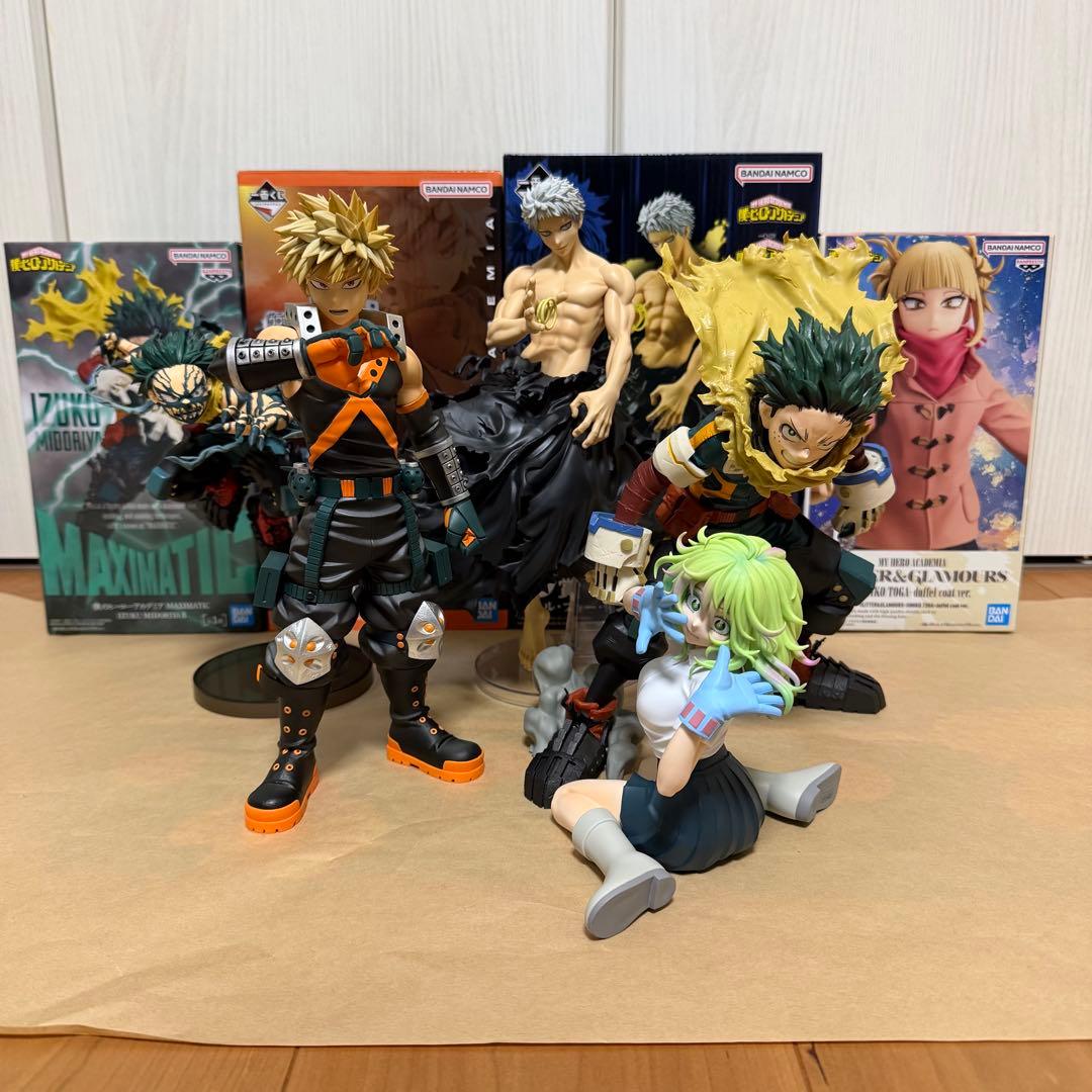 ヒロアカ 一番くじ プライズ フィギュアセット - メルカリ