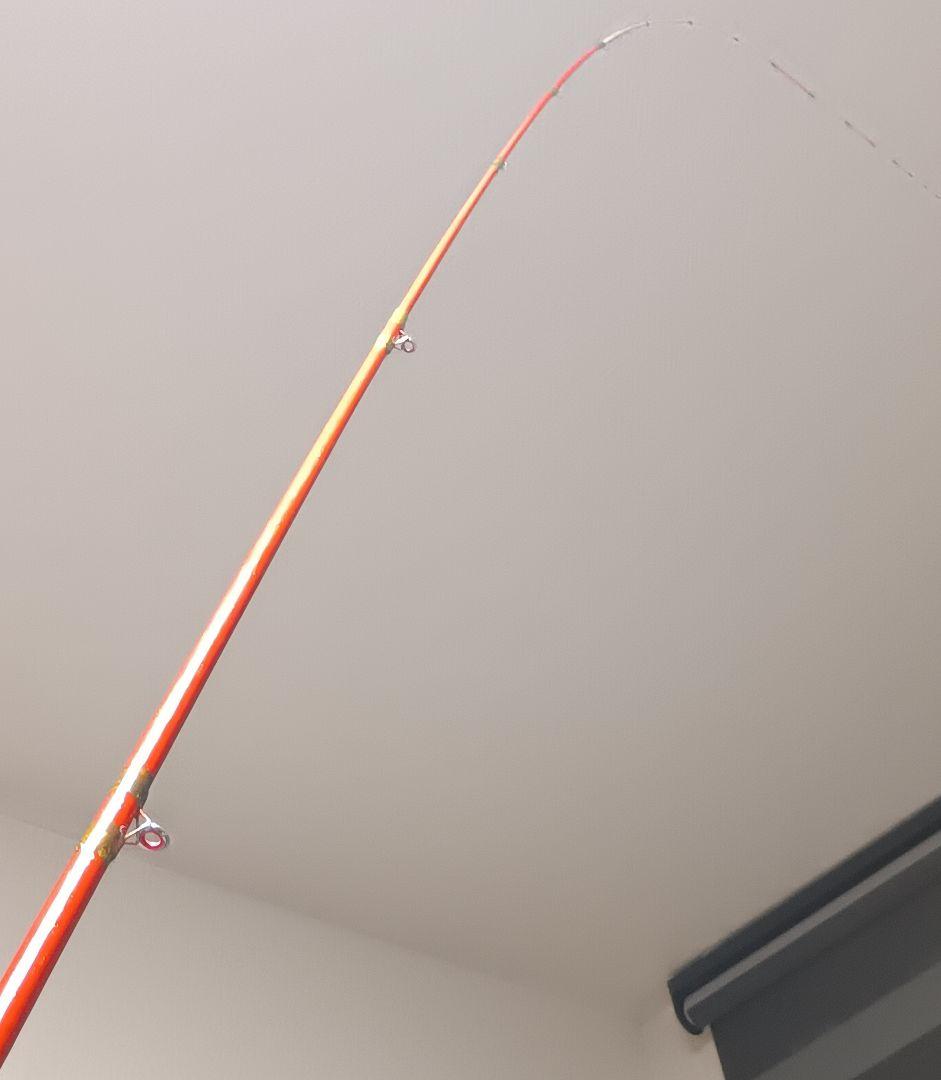 がまかつがまチヌ筏硬調2.1mがまチヌマークⅡ2.1m＋手造筏竿サクラ伊勢