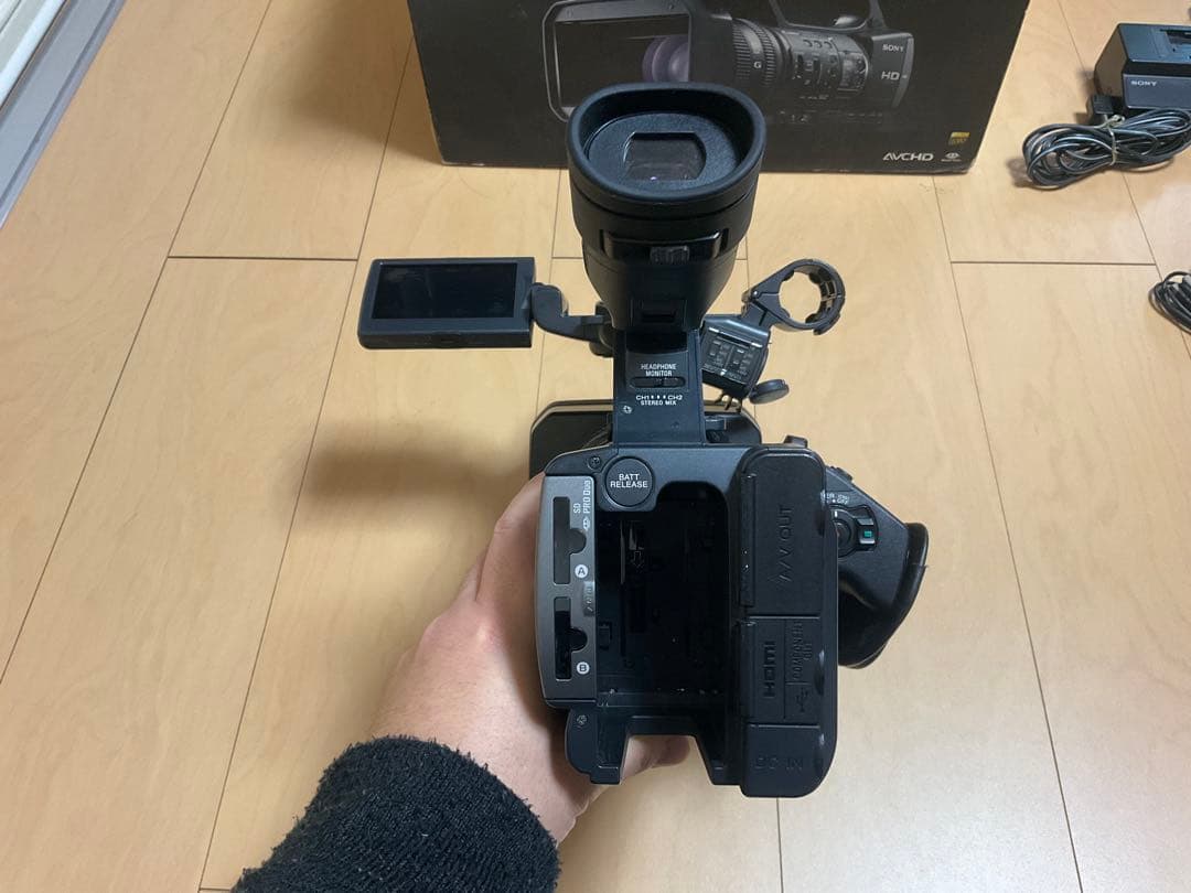SONY 業務用デジタルビデオカメラ HDR-AX2000 ジャンク品 - メルカリ