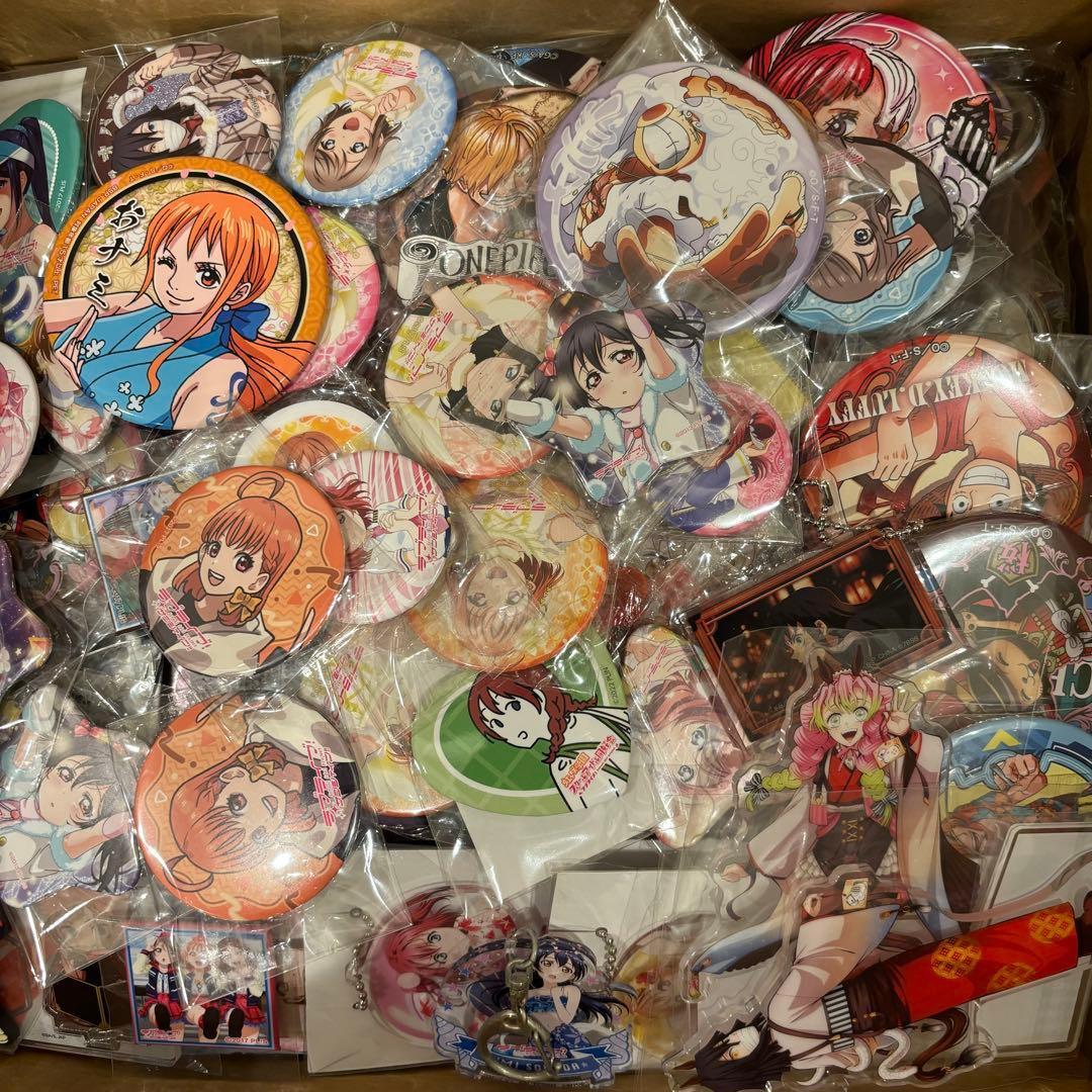 鬼滅の刃 ワンピース ラブライブ！アニメグッズ まとめ売り 大量 1500