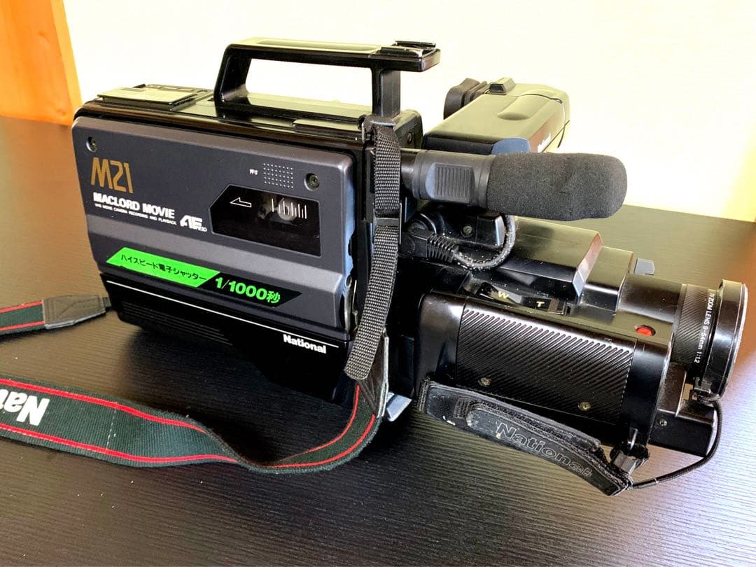 ジャンク品　ナショナルビデオカメラ　NV-M21 オプション数点付　VHS ジャンク品 ナショナルビデオカメラ NV-M21 オプション数点付 VHS