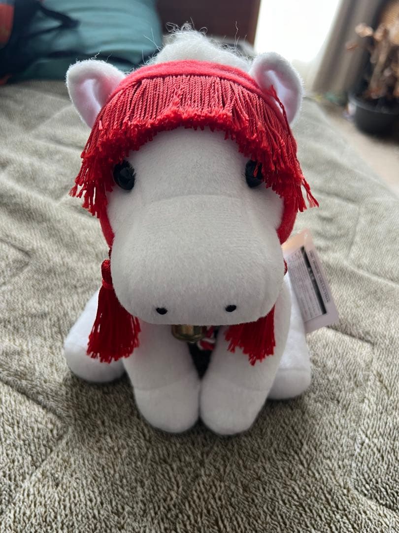 2014年 午年 アイドルホースぬいぐるみ 神馬モチーフ タグ付き - メルカリ