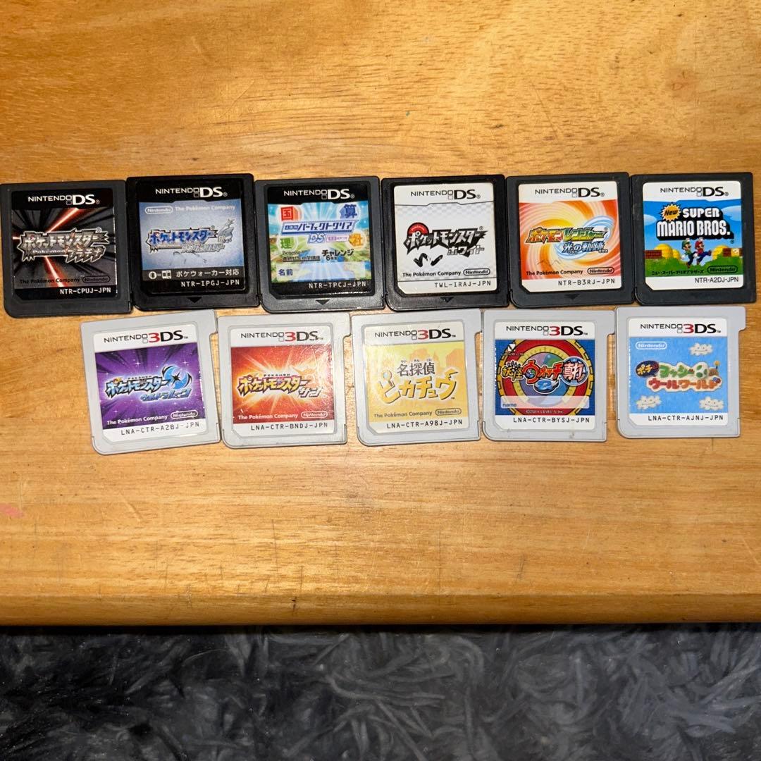 値下げ交渉可】ニンテンドー3DS DSゲームソフトセット ケース付き