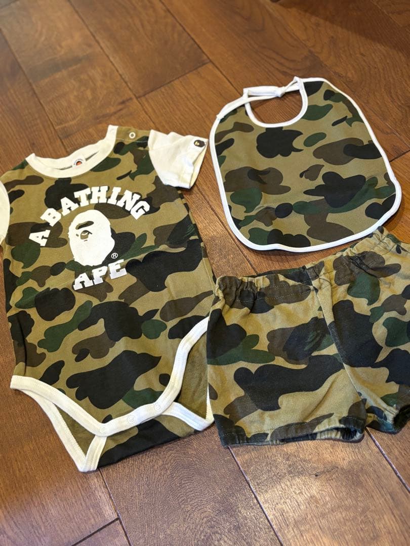 【3点セット】 BAPE KIDS キッズ 迷彩 80 BAPE KIDS®︎ × mastermind JAPAN | bape.com