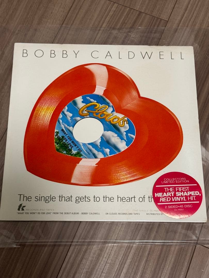 Bobby Caldwell ハート型LP Limited Edition Heart-Shaped Record - Vinyl | Bobby Caldwell