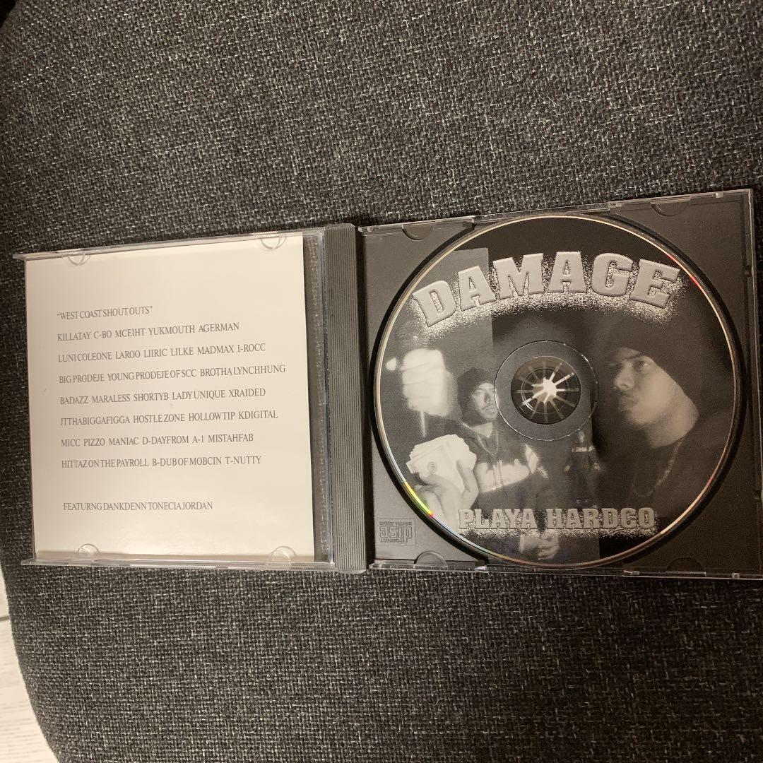 DAMAGE/ PLAYA HARDCO G-RAP CD