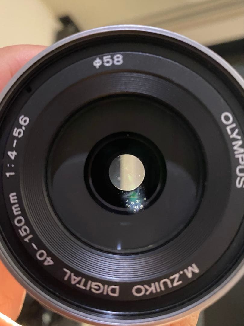 【ほぼ未使用】 OLYMPUS 40-150mm F4.0-5.6 R シルバー