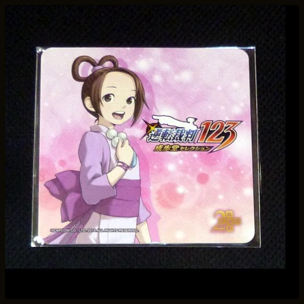 逆転裁判123 コースター 綾里春美 カプコンバー 逆転裁判 - メルカリ