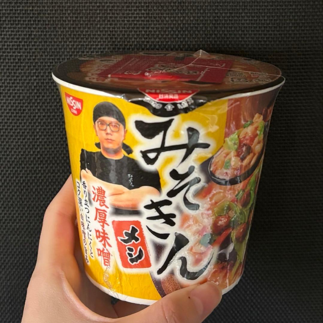 NISSIN みそきん メシ 濃厚味噌 - メルカリ