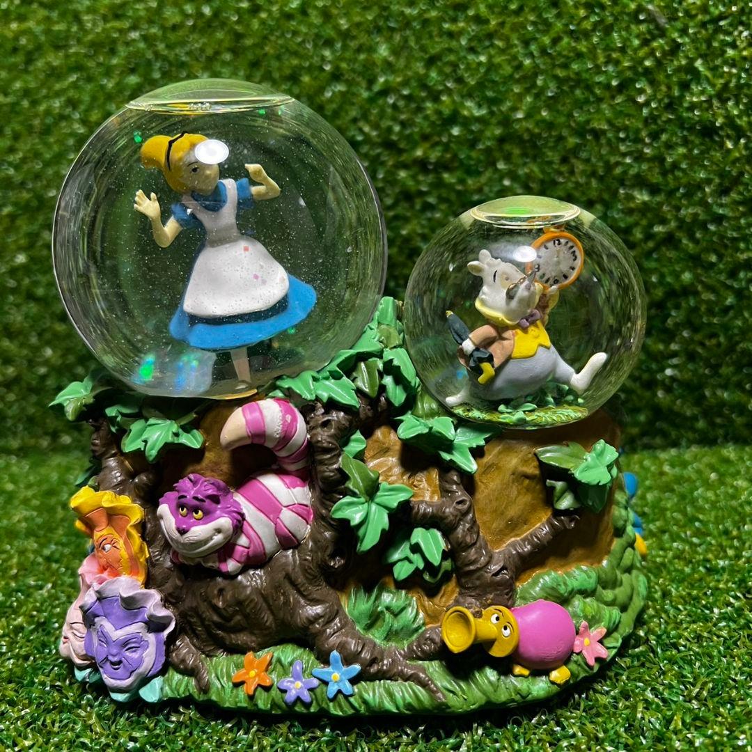ディズニー ふしぎの国のアリス スノードーム オルゴール 不思議の国の