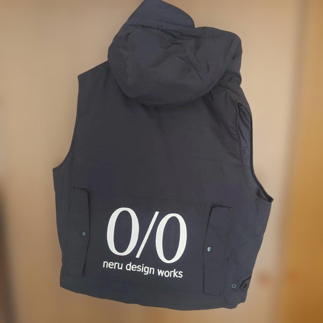 neru design works フード付きベスト 0/0