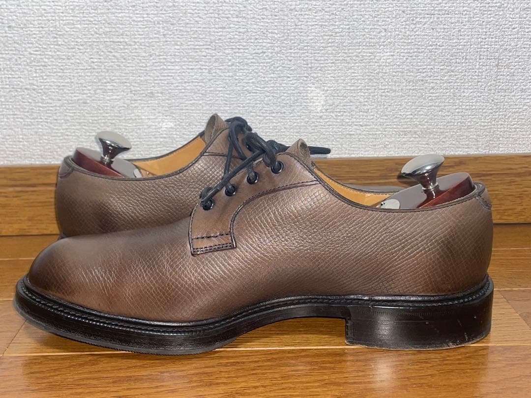 【レア】着用数回 エドワードグリーン プレーントゥ 5.5E 72ラスト