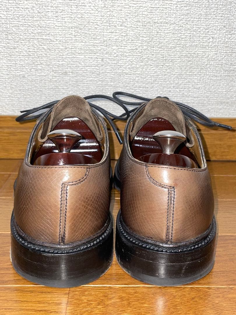 【レア】着用数回 エドワードグリーン プレーントゥ 5.5E 72ラスト