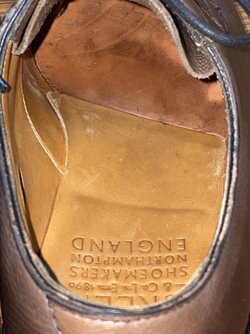 【レア】着用数回 エドワードグリーン プレーントゥ 5.5E 72ラスト