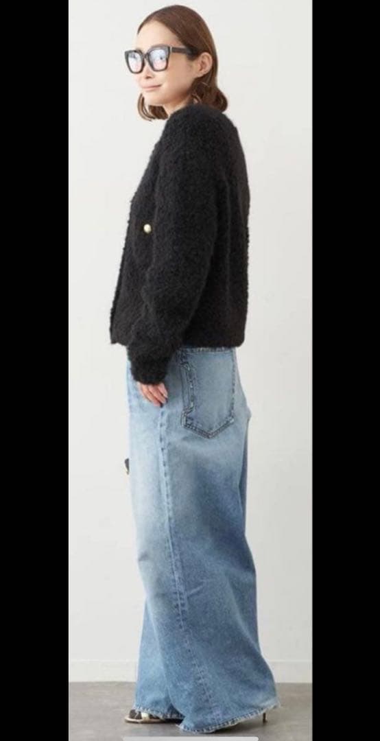 ☆Deuxieme Classe☆Knitニットジャケット - メルカリ