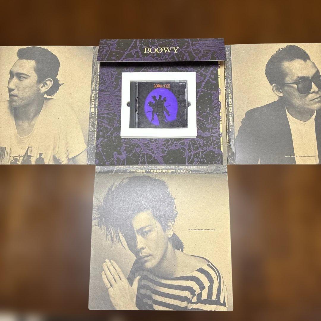 BOØWY \"GIGS\" JUST A HERO TOUR 1986