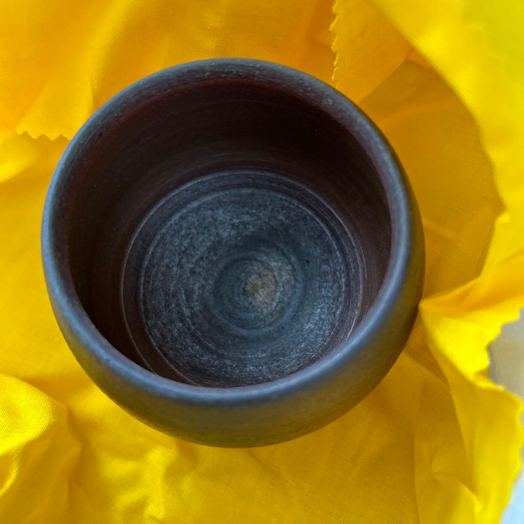 備前焼 行吉素心 湯呑